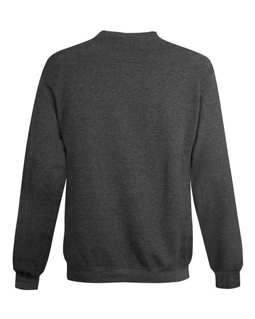 Powerblend® Crewneck Sweatshirt - Back - B21284093 - Charcoal Heather