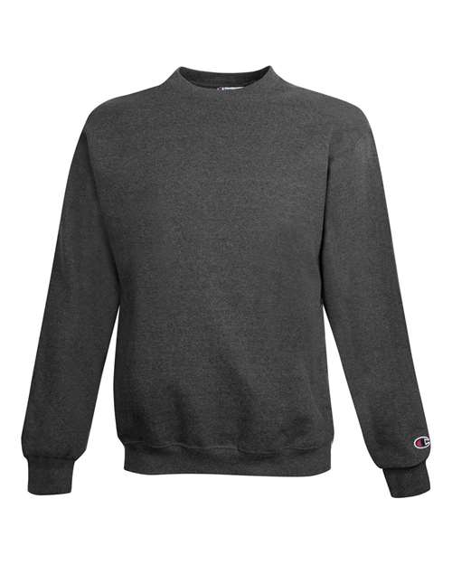 Powerblend® Crewneck Sweatshirt - Front - B21284093 - Charcoal Heather