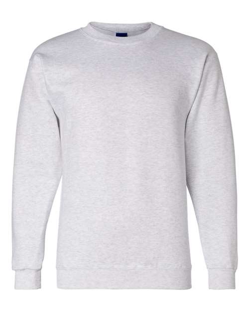 Powerblend® Crewneck Sweatshirt - Front - B21284023 - Silver Grey