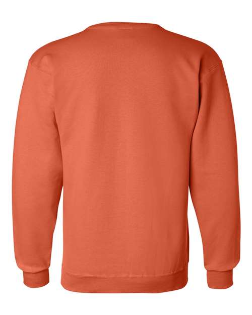Powerblend® Crewneck Sweatshirt - Back - B21284663 - Orange