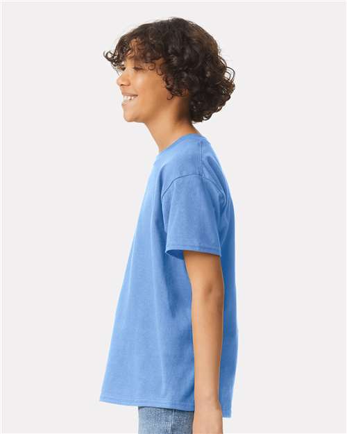 Ultra Cotton® Youth T-Shirt - OnModelSide - B31660262 - Carolina Blue