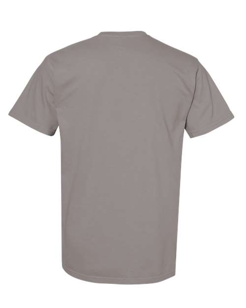 Garment-Dyed Heavyweight T-Shirt - Back - B00708583 - Grey