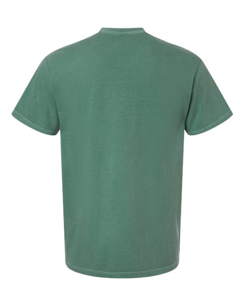 Garment-Dyed Heavyweight T-Shirt - Back - B00708393 - Light Green