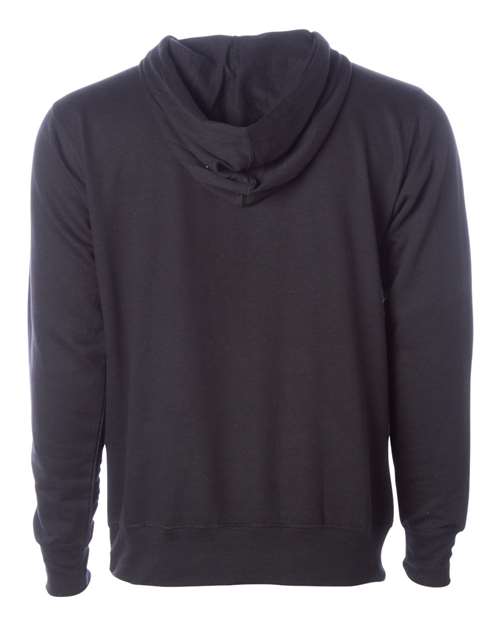 Midweight Hooded Sweatshirt - Back - B23676502 - Black