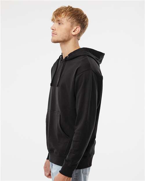Midweight Hooded Sweatshirt - OnModelSide - B23676502 - Black