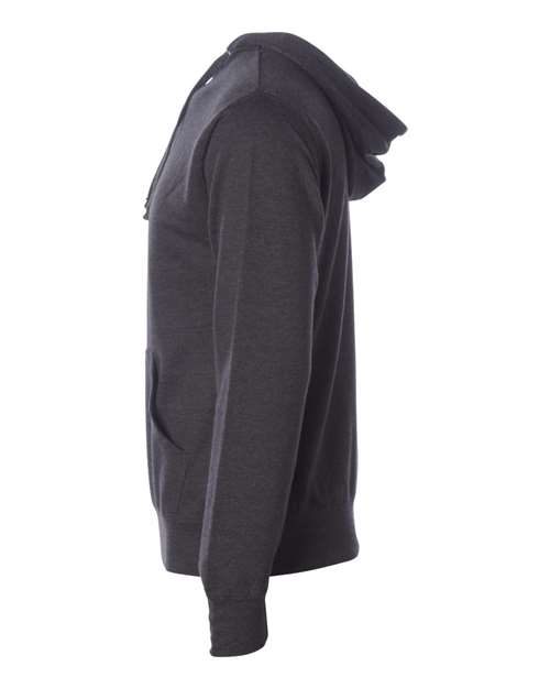 Midweight Hooded Sweatshirt - DirectSide - B23676092 - Charcoal Heather