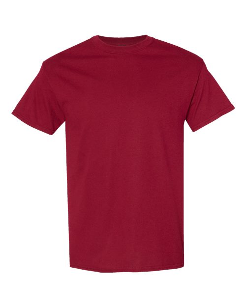 Heavy Cotton™ T-Shirt - Front - B00060083 - Garnet