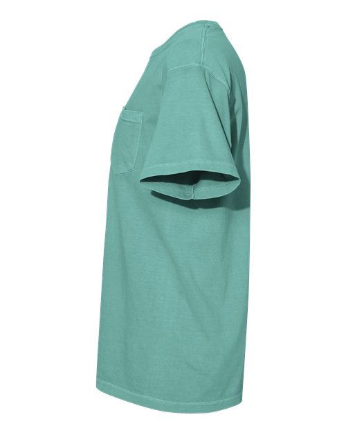 Garment-Dyed Heavyweight Pocket T-Shirt - DirectSide - B08508053 - Seafoam