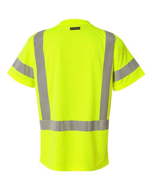 Class 3 T-Shirt - Back - B86529174 - Lime