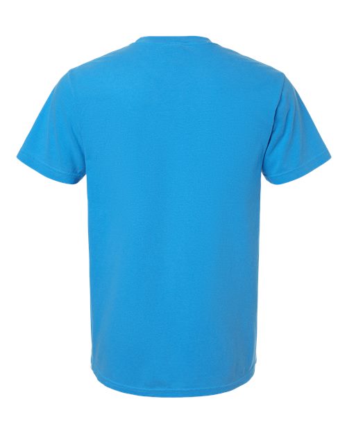 Garment-Dyed Heavyweight T-Shirt - Back - B00708973 - Royal Caribe