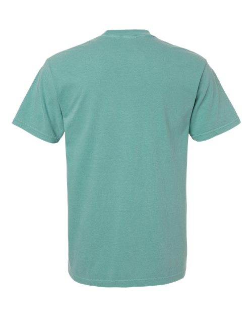 Garment-Dyed Heavyweight T-Shirt - Back - B00708053 - Seafoam