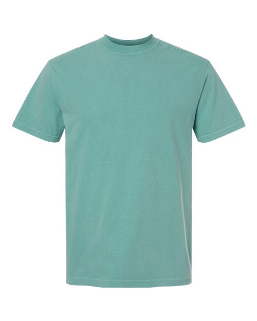 Garment-Dyed Heavyweight T-Shirt - Front - B00708053 - Seafoam
