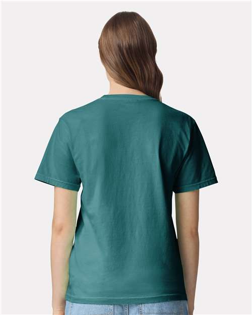 Garment-Dyed Heavyweight T-Shirt - OnModelBack - B00708053 - Seafoam
