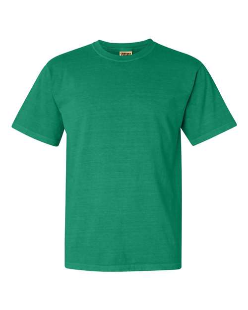 Garment-Dyed Heavyweight T-Shirt - Front - B00708609 - Grass