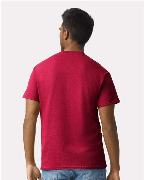 Ultra Cotton® T-Shirt - OnModelBack - B00760033 - Antique Cherry Red