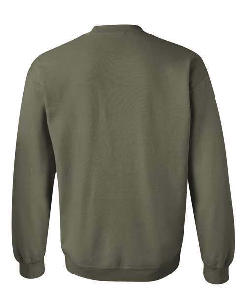 Heavy Blend™ Crewneck Sweatshirt - Back - B21060063 - Military Green