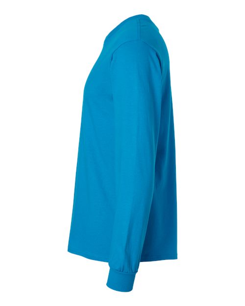Ultra Cotton® Long Sleeve T-Shirt - DirectSide - B06060763 - Sapphire