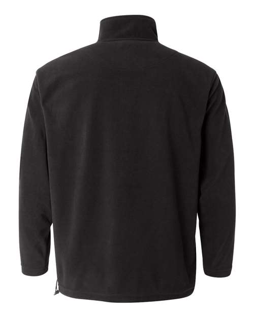Microfleece Full-Zip Jacket - Back - B81983503 - Onyx Black