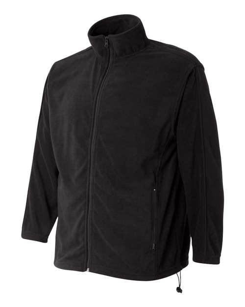 Microfleece Full-Zip Jacket - Side - B81983503 - Onyx Black