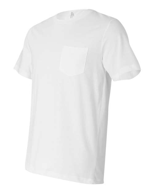 Jersey Pocket Tee - Side - B01906003 - White