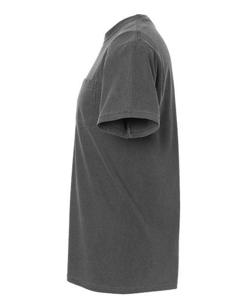 Garment-Dyed Heavyweight Pocket T-Shirt - DirectSide - B08508103 - Pepper