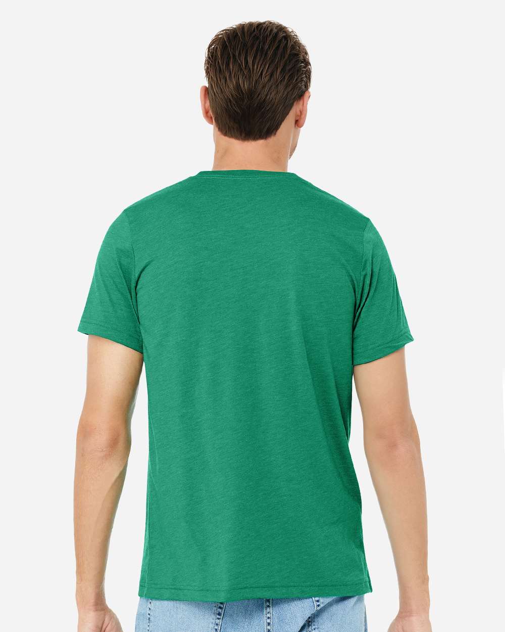 Triblend Tee - OnModelBack - B84706532 - Kelly Triblend