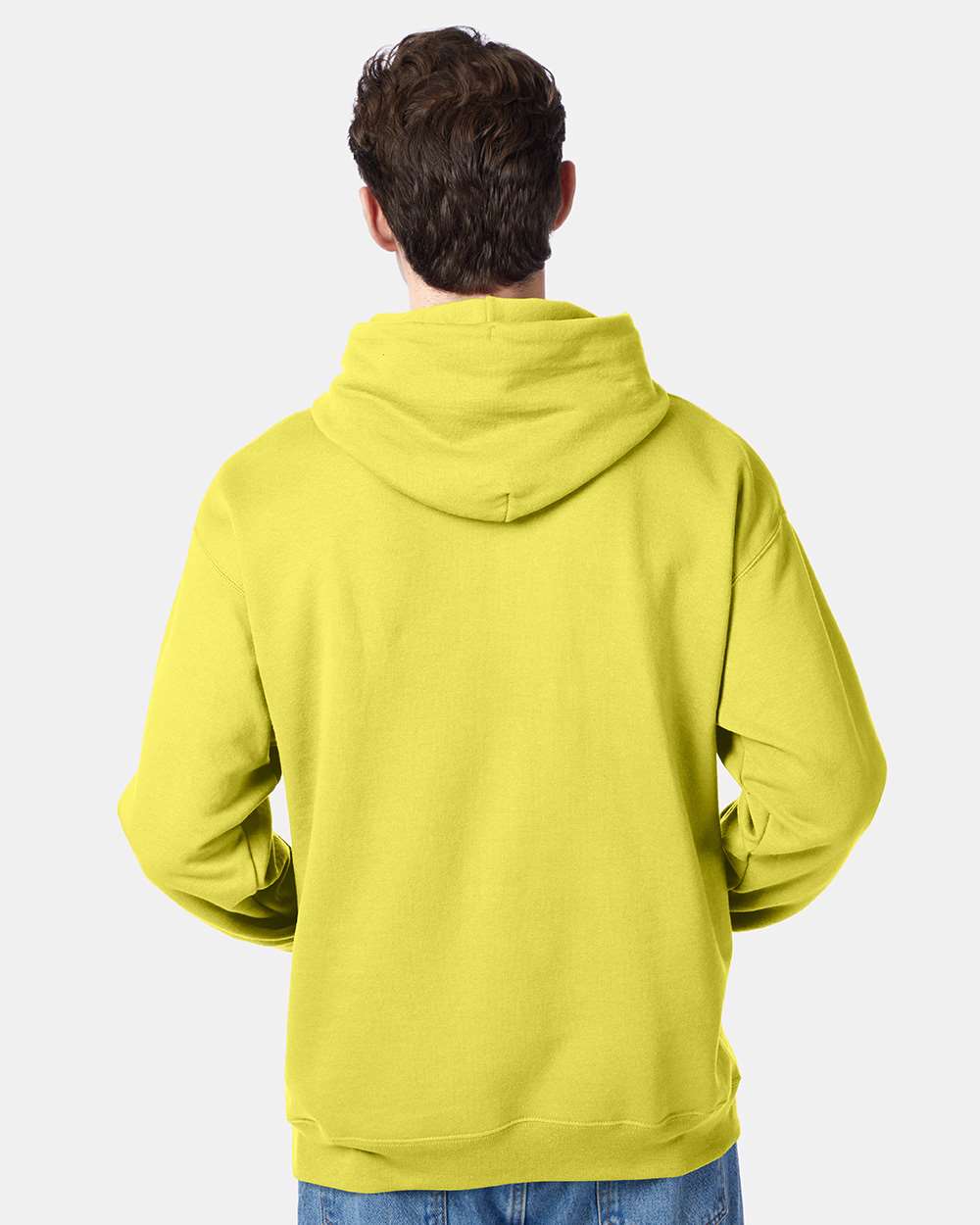 Ecosmart® Hooded Sweatshirt - OnModelBack - B22000403 - Yellow