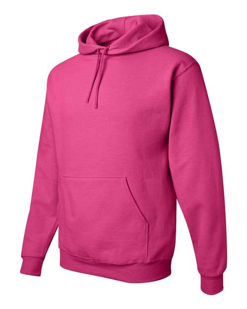 NuBlend® Hooded Sweatshirt - Side - B22035693 - Cyber Pink