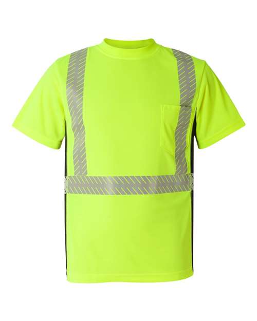 Premium Black Series® Breathable Tape Class 2 T-Shirt - Front - B87029174 - Lime