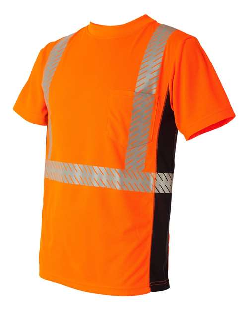 Premium Black Series® Breathable Tape Class 2 T-Shirt - Side - B87029664 - Orange