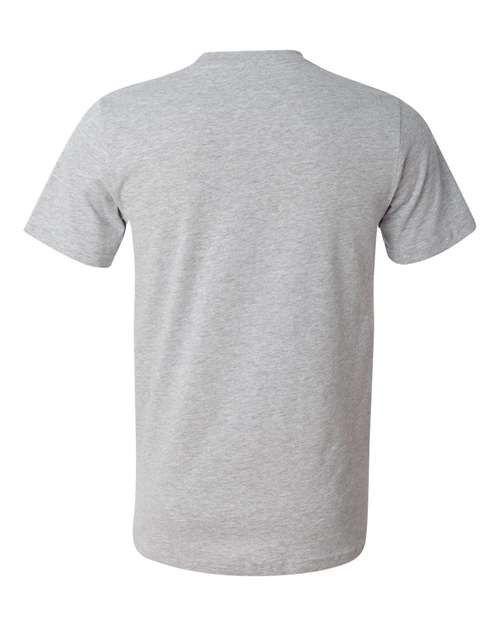 USA-Made Jersey Tee - Back - B00906582 - Athletic Heather