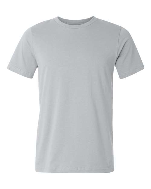 USA-Made Jersey Tee - Front - B00906352 - Silver