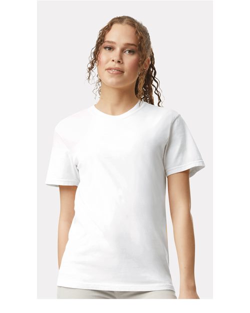 Garment-Dyed Heavyweight T-Shirt - OnModelFront - B00708003 - White