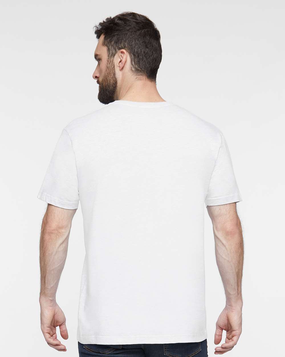 Fine Jersey Tee - OnModelBack - B00638003 - White