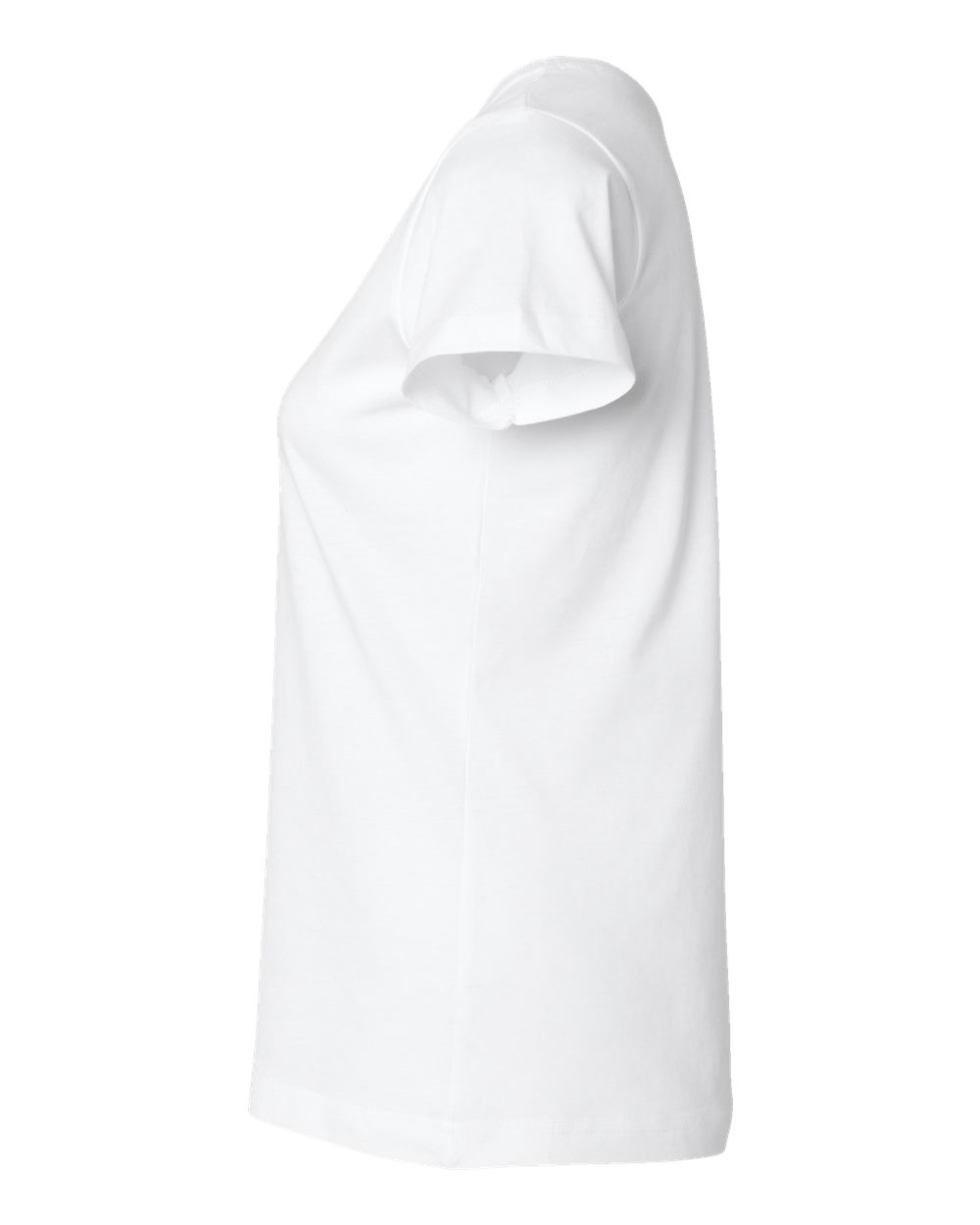 Women's Fine Jersey Tee - DirectSide - B87238002 - White