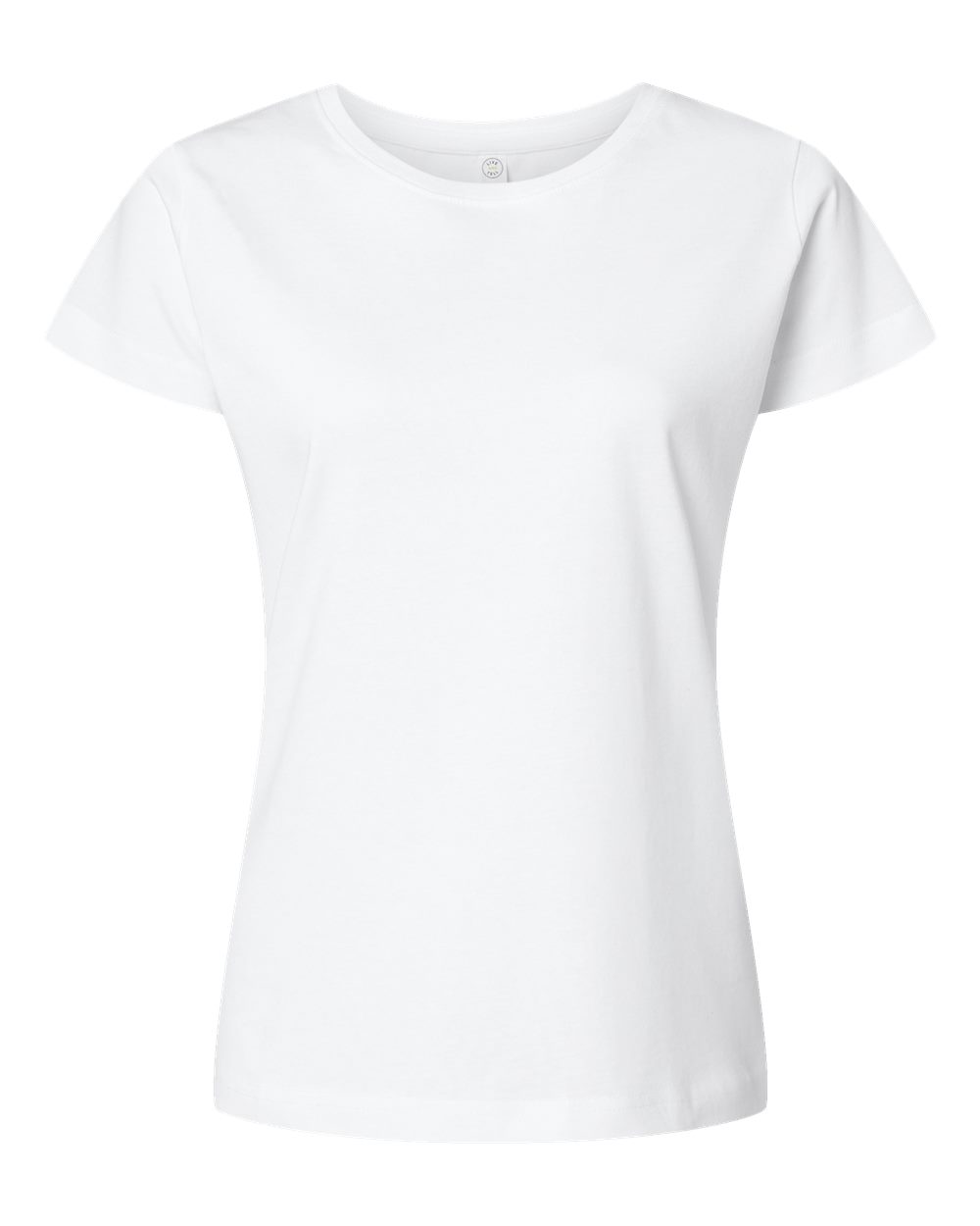 Women's Fine Jersey Tee - Front - B87238002 - White