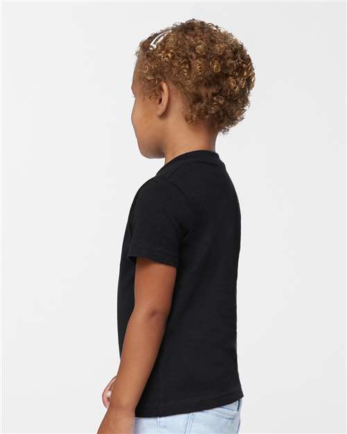 Toddler Fine Jersey Tee - OnModelSide - B31838503 - Black