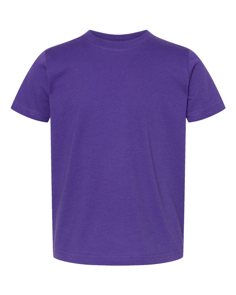 Toddler Fine Jersey Tee - Front - B31838673 - Purple