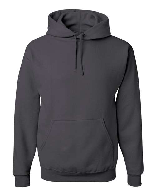NuBlend® Hooded Sweatshirt - Front - B22035093 - Charcoal Grey