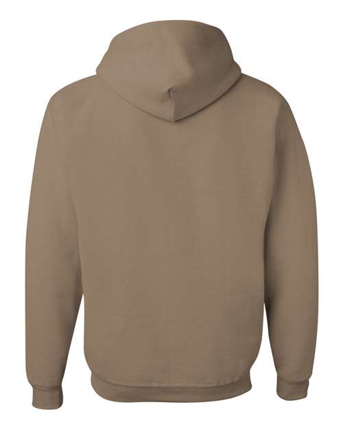 NuBlend® Hooded Sweatshirt - Back - B22035193 - Safari