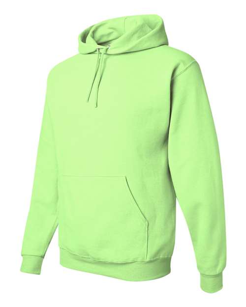 NuBlend® Hooded Sweatshirt - Side - B22035073 - Neon Green