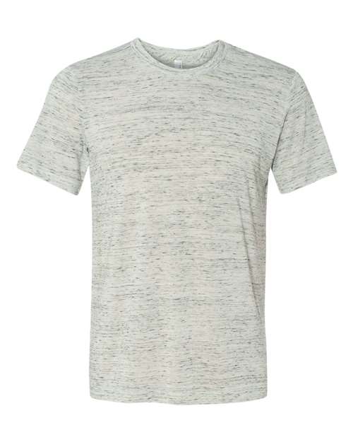Texture Tee - Front - B03306012 - White Marble