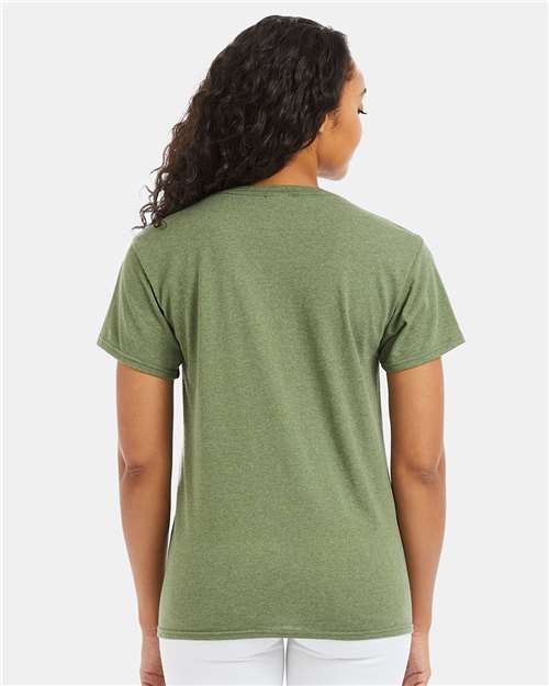 Ecosmart™ T-Shirt - OnModelBack - B06500193 - Heather Green