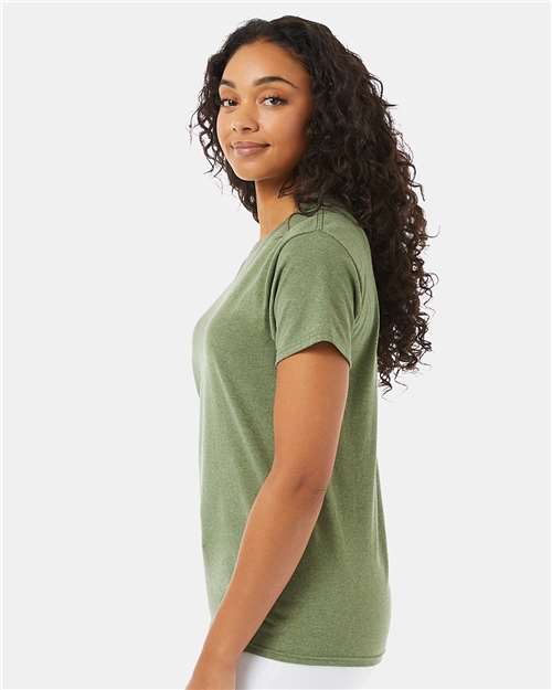 Ecosmart™ T-Shirt - OnModelSide - B06500193 - Heather Green