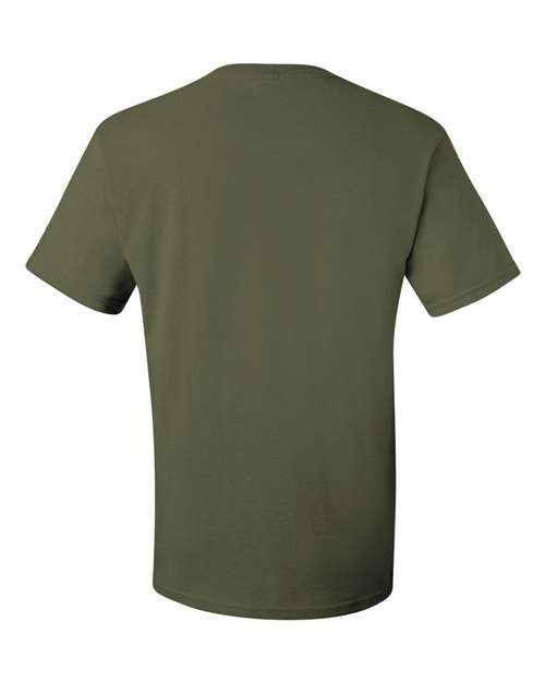 Dri-Power® 50/50 T-Shirt - Back - B06535063 - Military Green