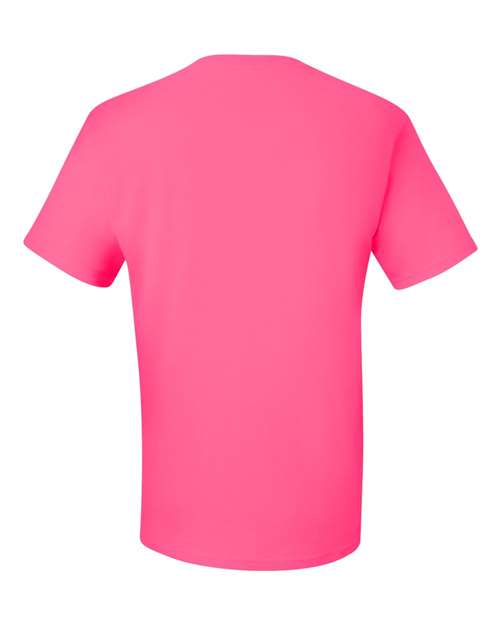 Dri-Power® 50/50 T-Shirt - Back - B06535033 - Neon Pink
