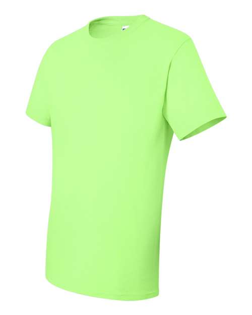 Dri-Power® 50/50 T-Shirt - Front - B06535073 - Neon Green