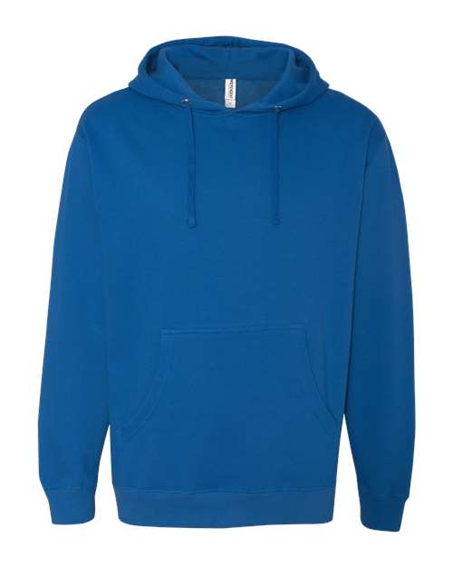 Midweight Hooded Sweatshirt - Front - B23676753 - Royal