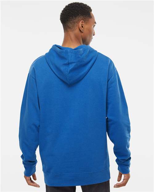 Midweight Hooded Sweatshirt - OnModelBack - B23676753 - Royal