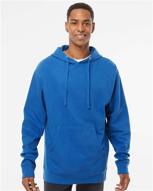 Midweight Hooded Sweatshirt - OnModelFront - B23676753 - Royal